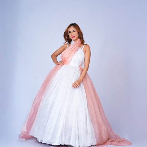Organza tale Gown